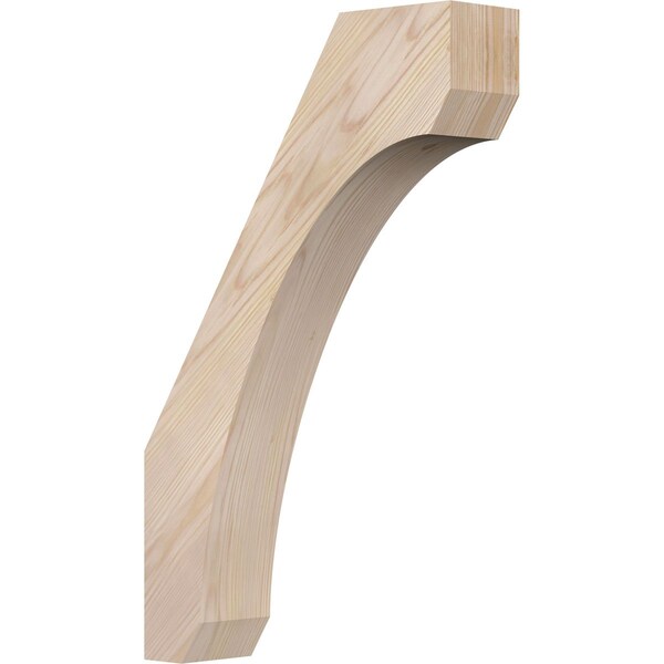 Ekena Millwork 3 1/2"W x 14"D x 22"H Legacy Smooth Knee Brace, Douglas Fir BRC04X14X22LEC00SDF - main